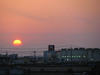 120331 ナフコ東米子店と夕日.jpg